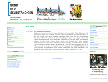 Tablet Screenshot of bds-seckenheim.de